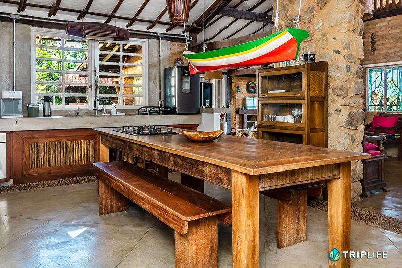 Casa de Sapê | Luxo em Ilhabela