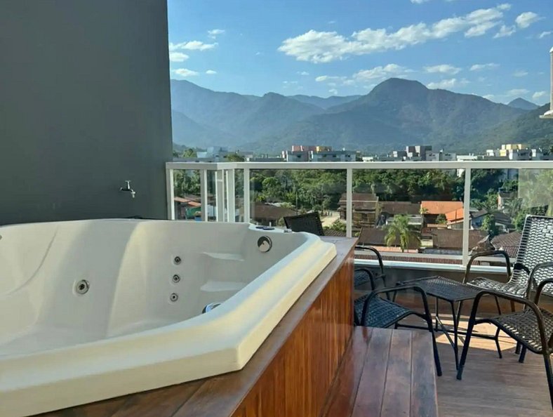 Cobertura 3 | 3 dorms com jacuzzi e churrasqueira