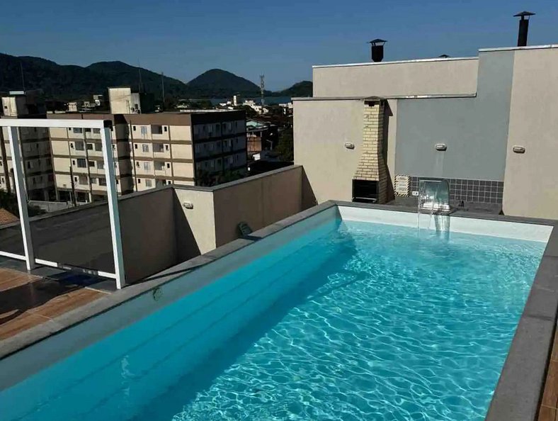 Cobertura 3 | 3 dorms com jacuzzi e churrasqueira