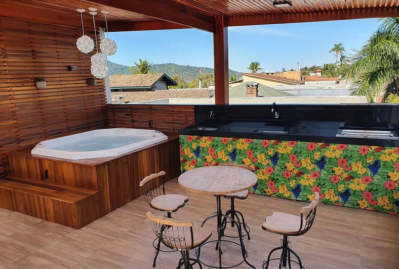 Studio 1 | Studio com jacuzzi na frente da praia