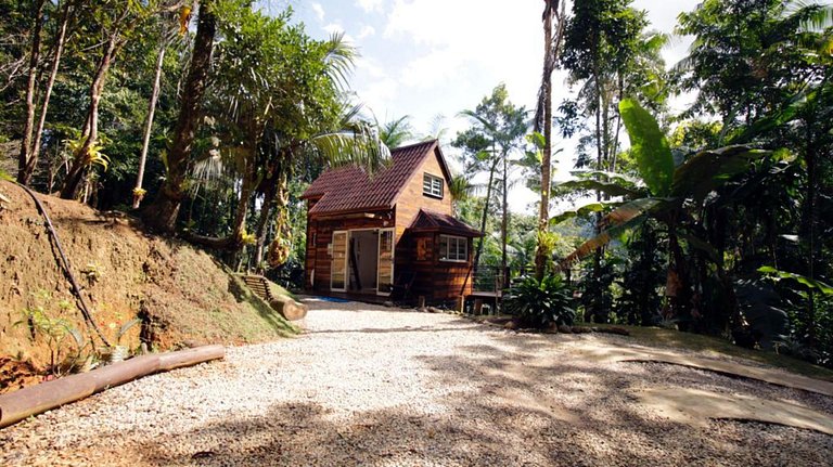 Tiny House Ubatuba | Uma jacuzzi em meio à Mata Atlântica